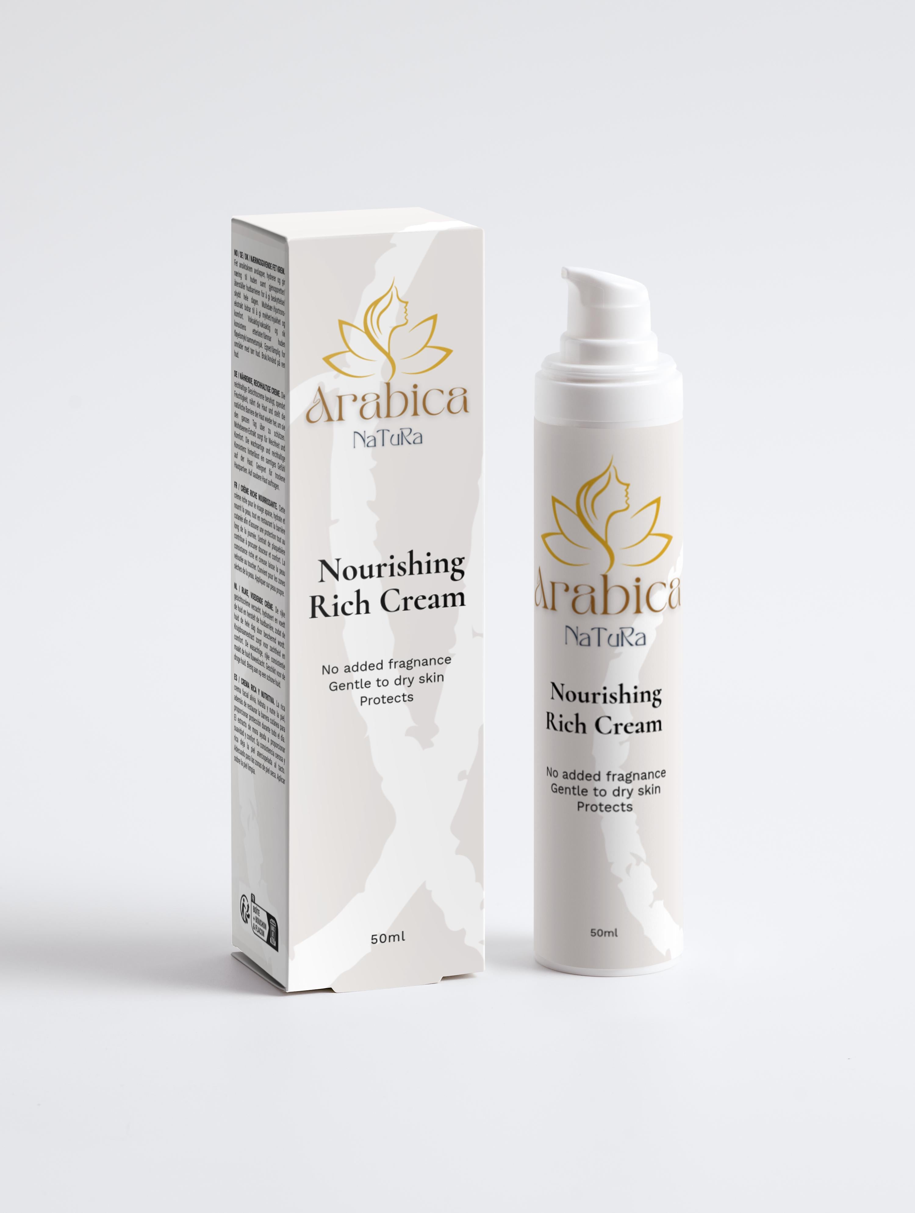 Crema Rica Nutritiva de Arabica Natura