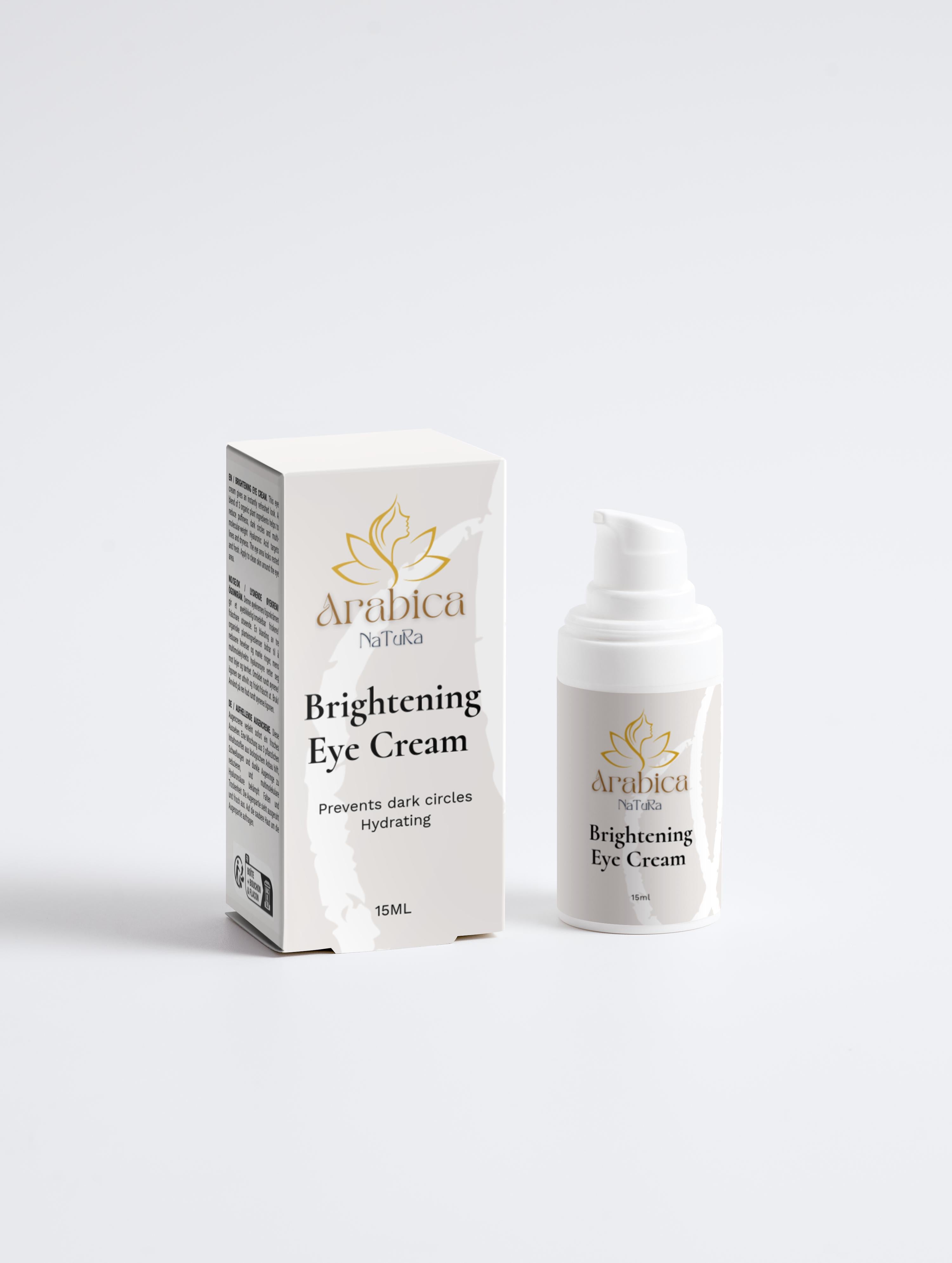 Crema Iluminadora para Ojos de Arabica Natura